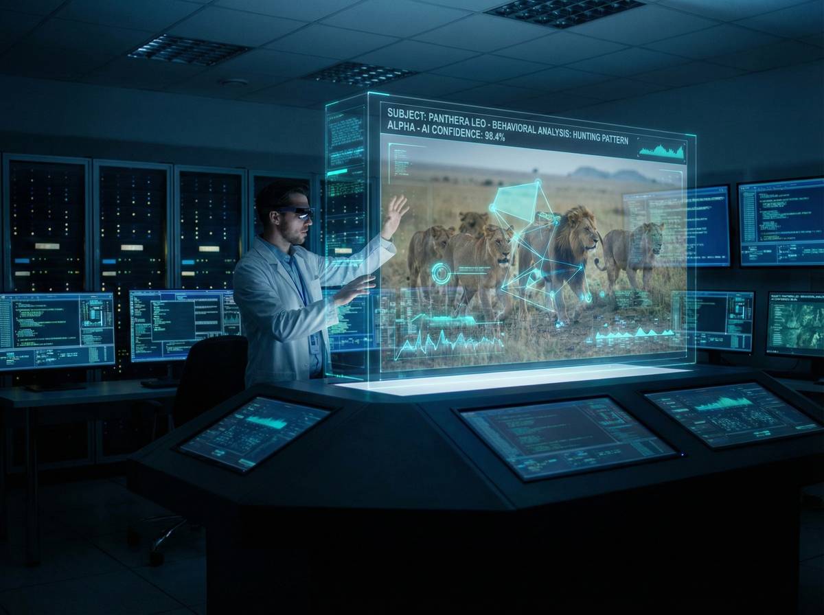 香蕉视频AI动物动作分析与视频剪辑