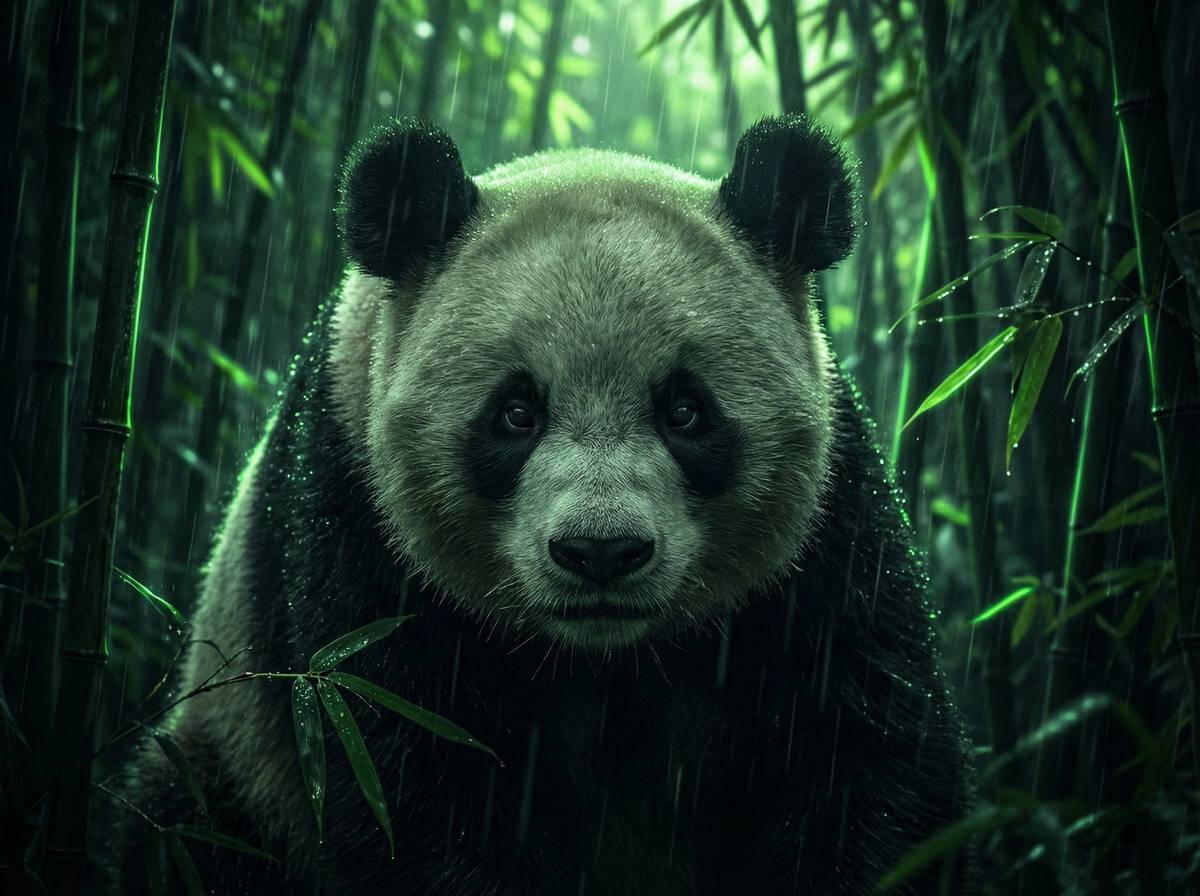 香蕉视频精选视频-熊猫竹林漫步