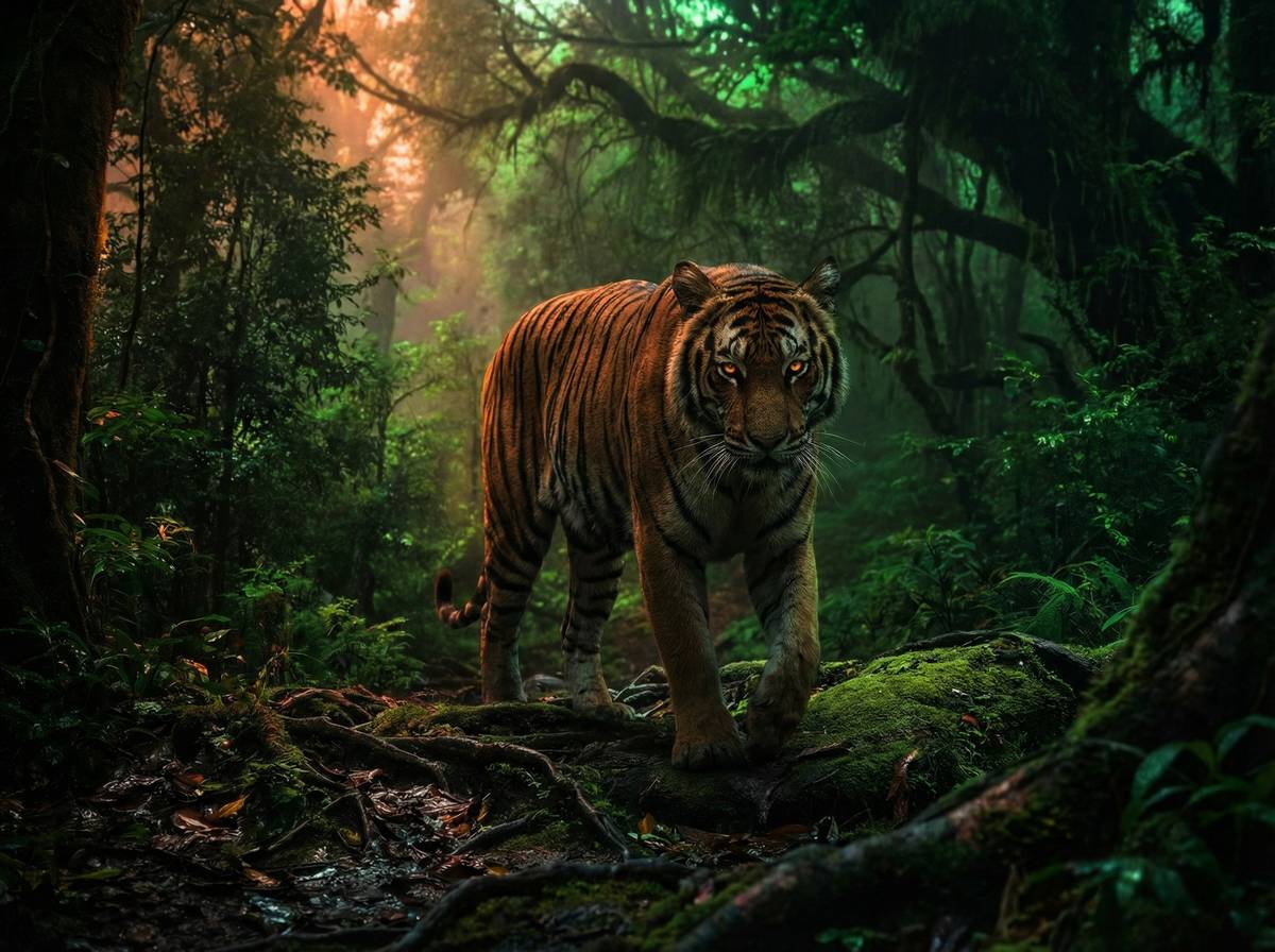 香蕉视频蘑菇视频-孟加拉虎丛林巡视